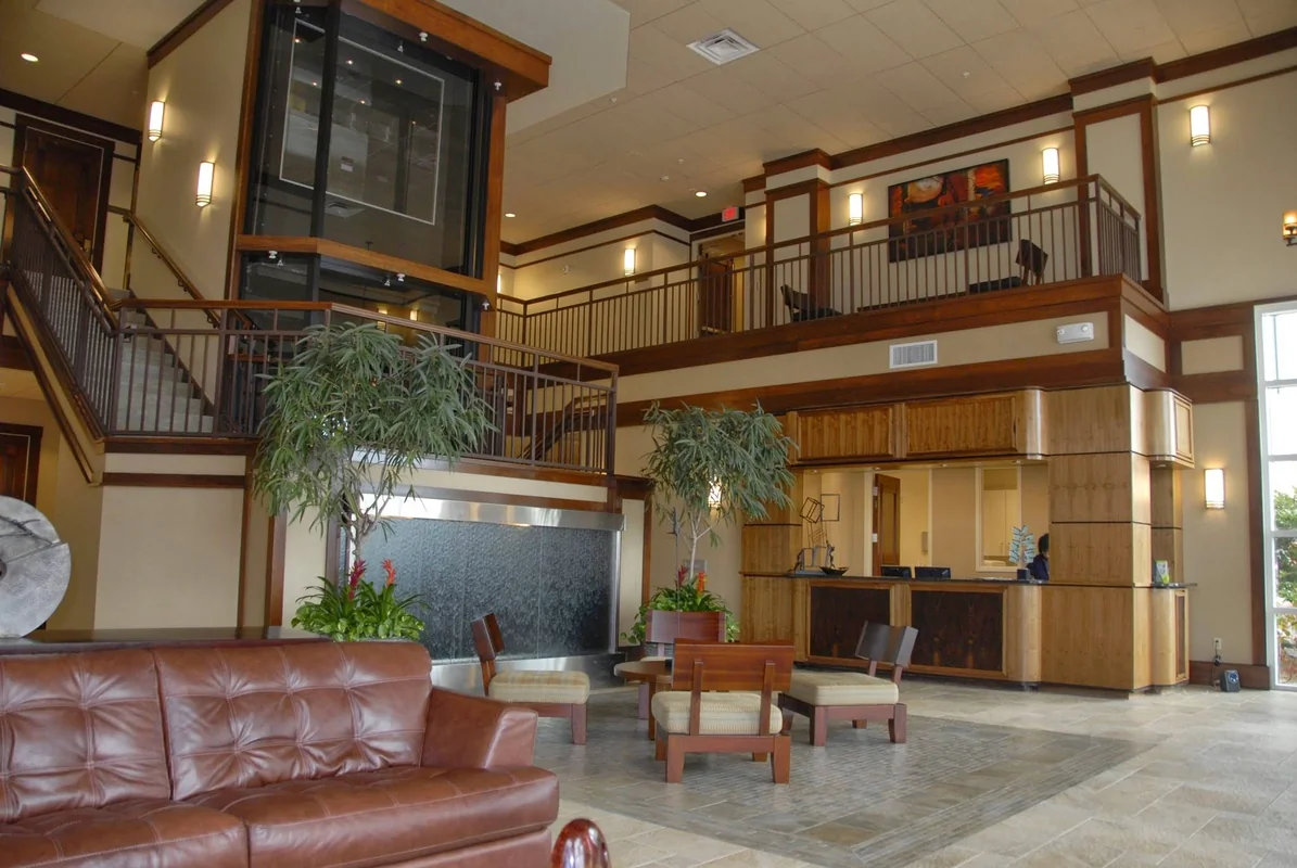 Lobby view of the Premier Executive Center